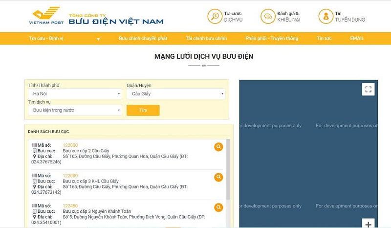 Cách thức gửi hàng tại Vietnam Post